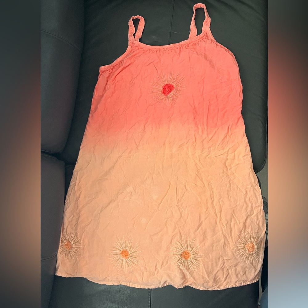 Raya Sun Coral and Peach Dress